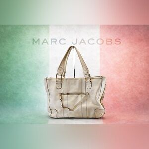 Marc Jacobs Venetia | Made in Italy 🇮🇹 | Leather Tote Bag with Structured Design